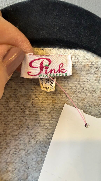 Stripe Detail Poncho Cape