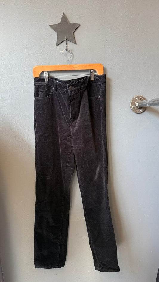 Corduroy Straight Leg Pants