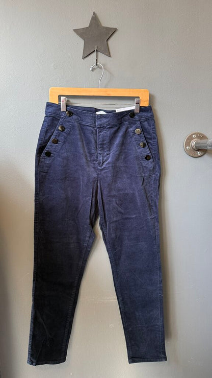 Velour Sailor Pants