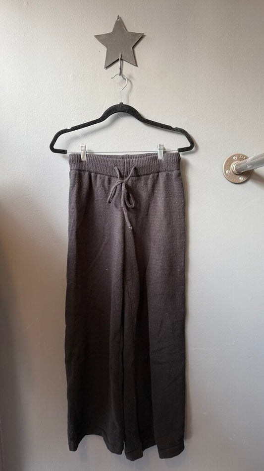 Wide Leg Sweater Pants