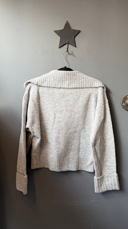 Wide Collar Sweater