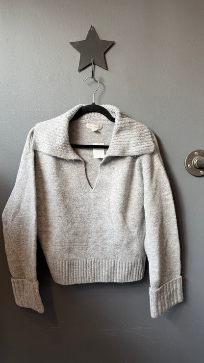 Wide Collar Sweater