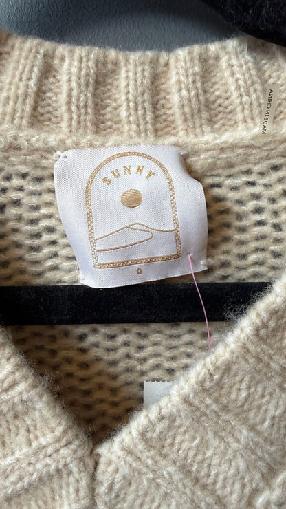 Cashmere Silk Vneck Sweater