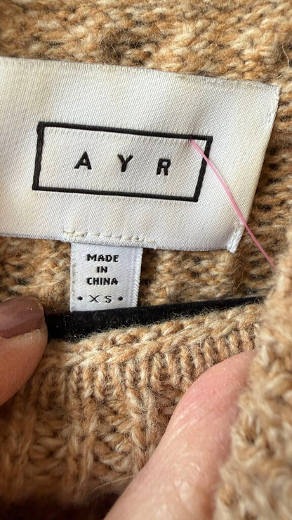 Merino Wool Mockneck Boxy Sweater