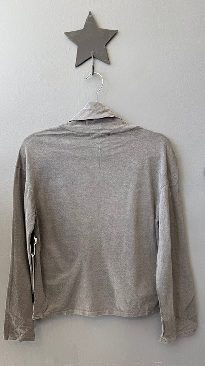Boxy Funnelneck Longsleeve TShirt