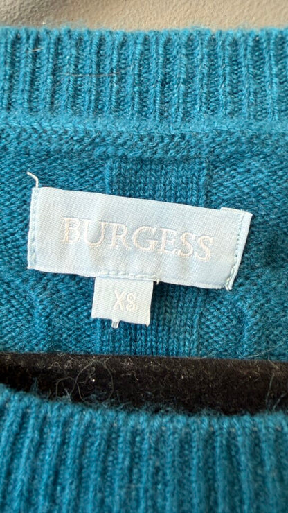 Cable Boxy Cashmere Sweater