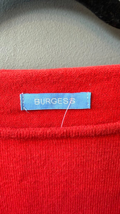 Ruffle Hem Cotton Cashmere Sweater