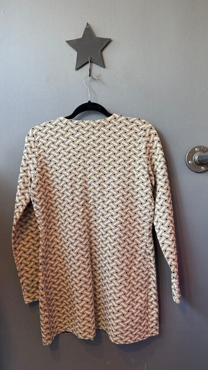 Metallic Sweater Cardigan Jacket