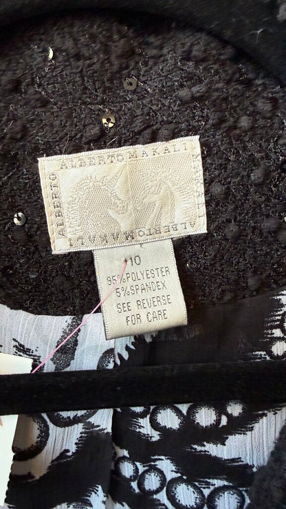 Pearl Trim Boucle Jacket