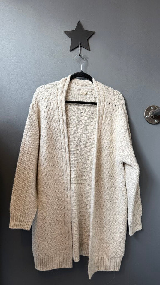 Knit Open Cardigan Sweater