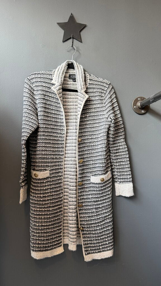 Boucle Knit Cardigan Sweater Jacket