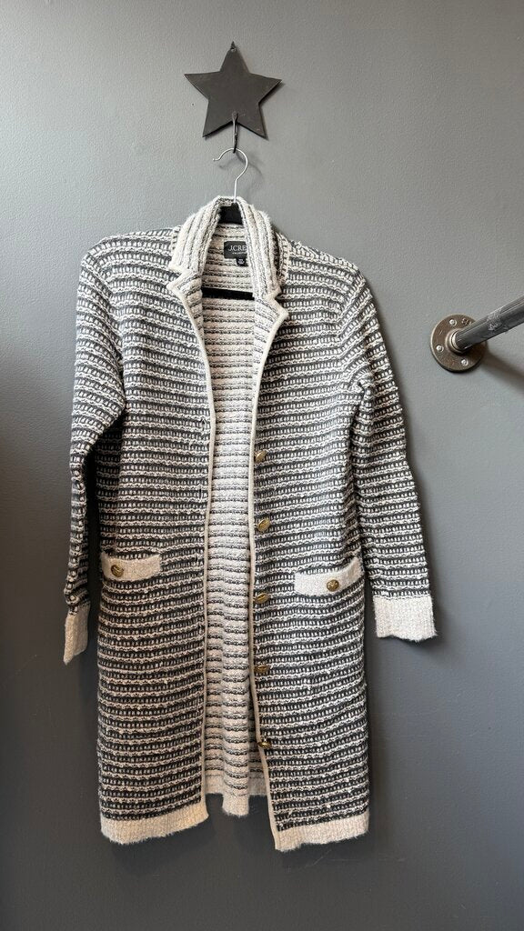 Boucle Knit Cardigan Sweater Jacket