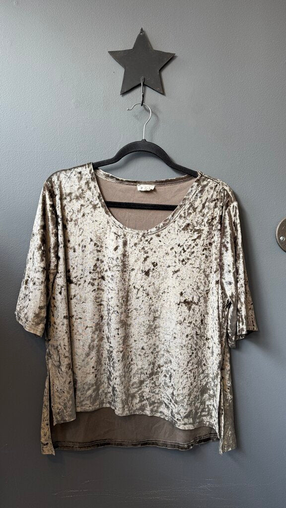 Crushed Velvet Top