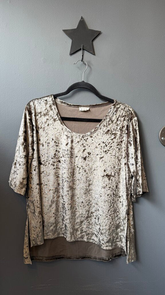 Crushed Velvet Top