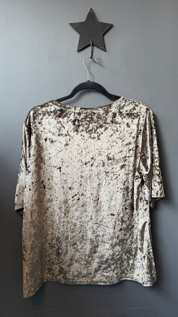 Crushed Velvet Top