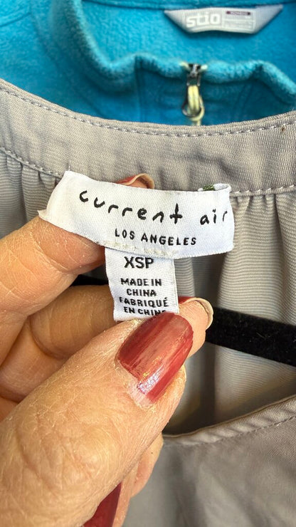 Petite Pleat Shoulder Blouse