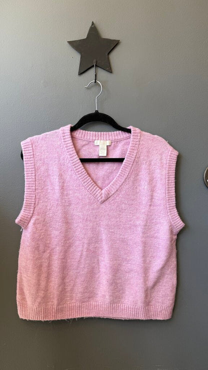 Boxy Vneck Sweater Vest