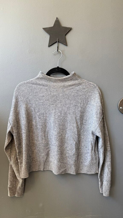 Cashmere Mockneck Boxy Sweater