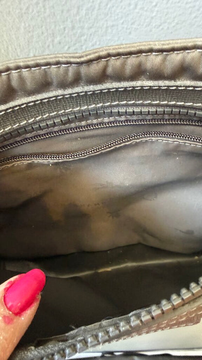 Nylon Flat Crossbody Bag