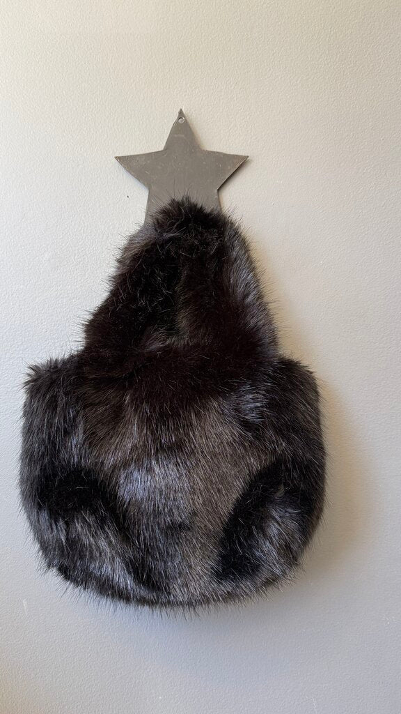 Faux Fur Mini Tote Bag