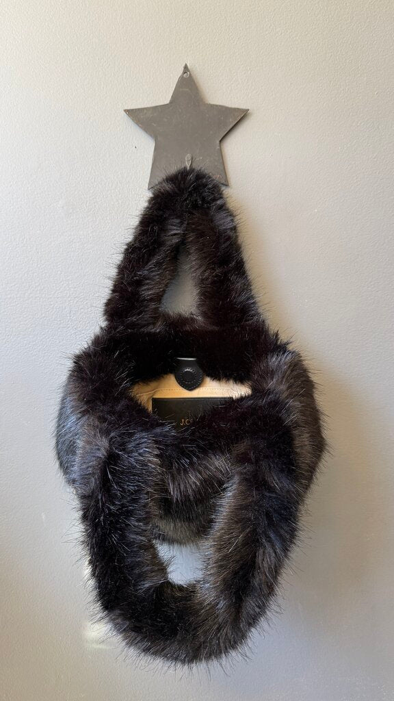 Faux Fur Mini Tote Bag