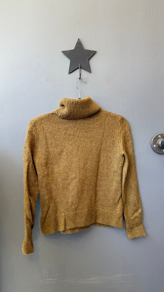 Merino Wool Alpaca Turtleneck Sweater