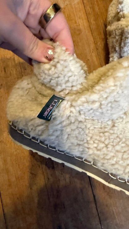 Shearling Bootie Slippers
