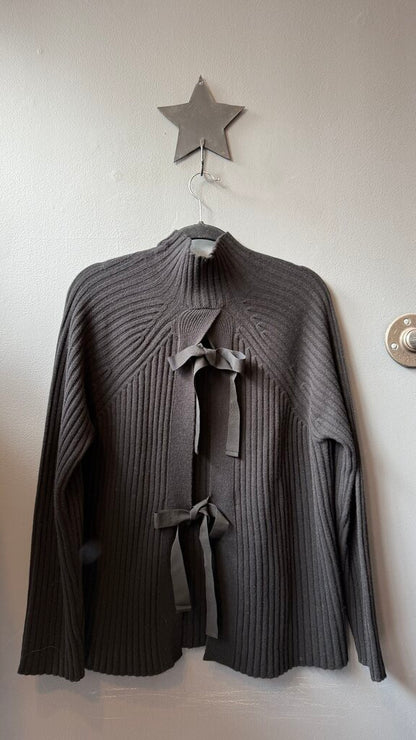 Wool Bow Back Sweater