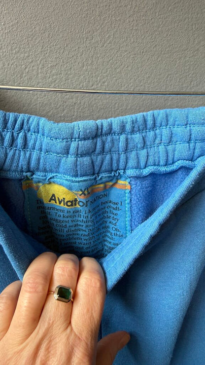 Wide Leg Fleece Lining Sweatpants