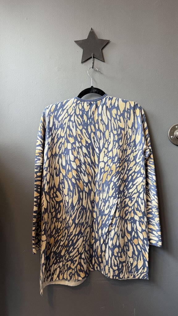 Speckle Cashmere Duster Cardigan Sweater