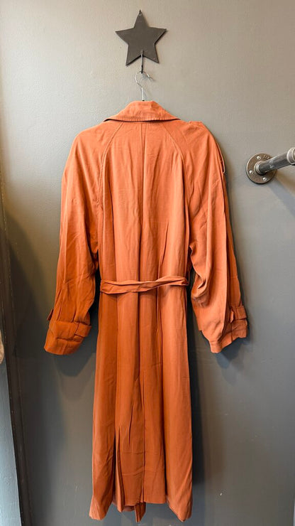 Long Light Trench Coat