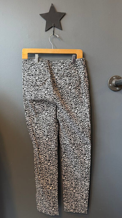 Chatham Slim Ankle Leopard Pants