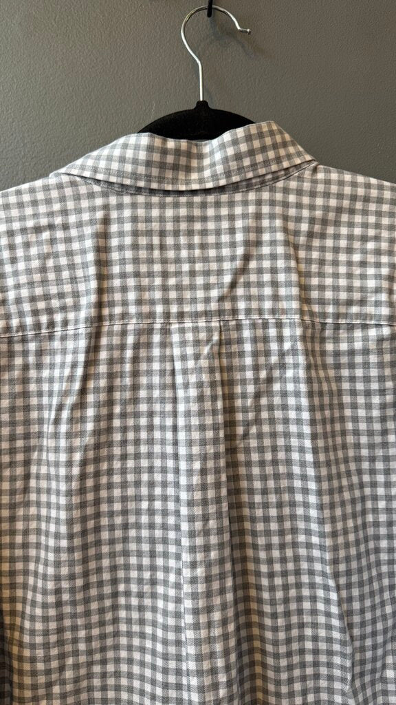 Gingham Tucker Button Down Shirt