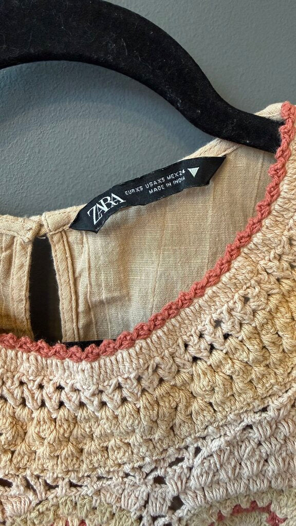 Crochet Detail Blouse