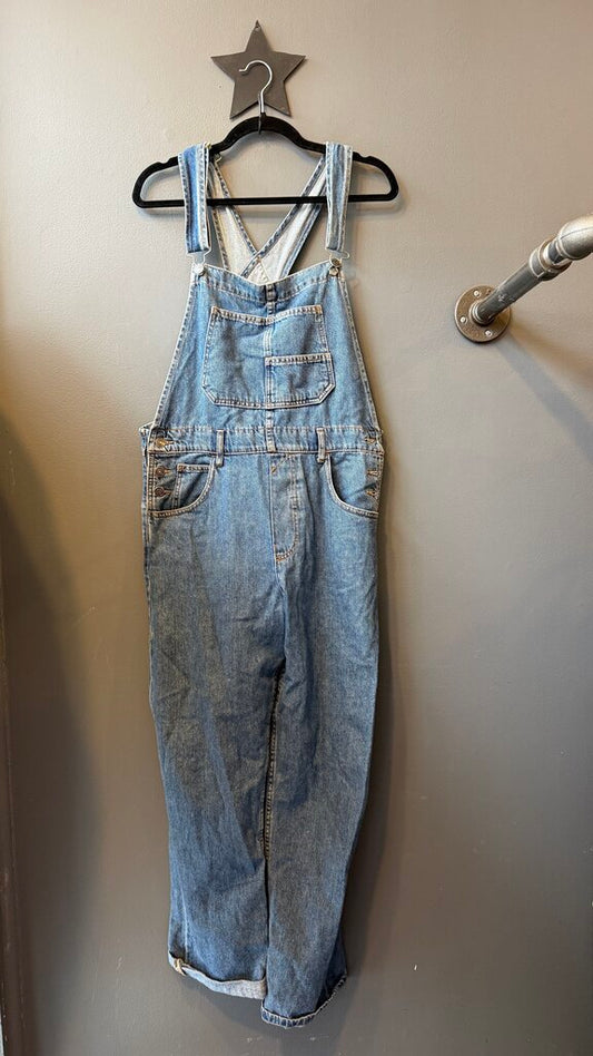 Baggy Denim Overalls