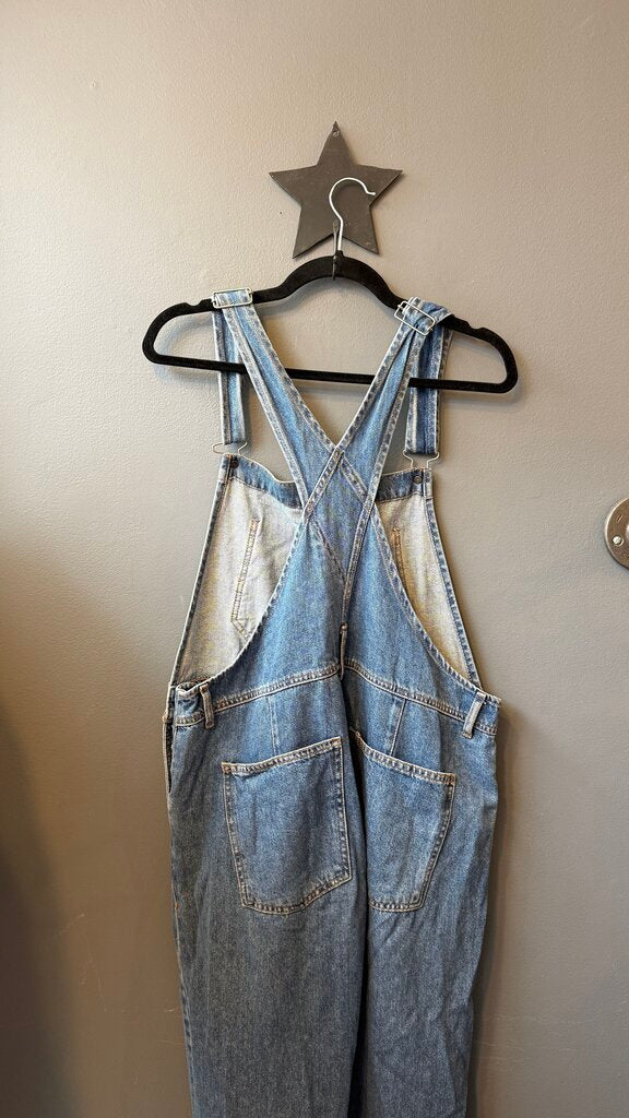 Baggy Denim Overalls