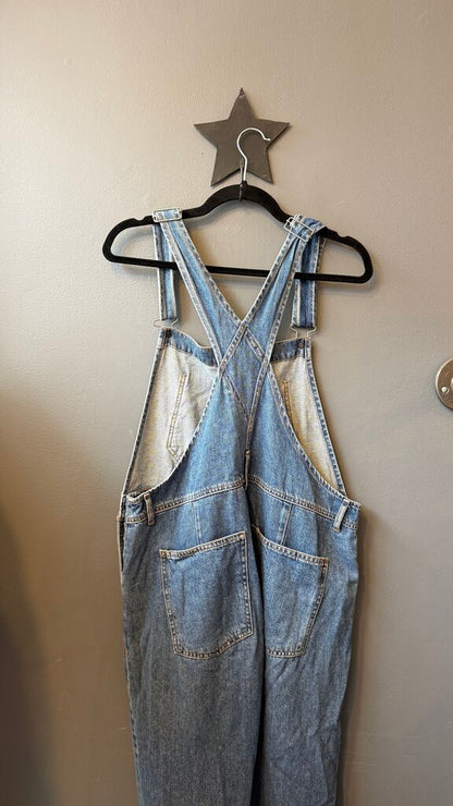 Baggy Denim Overalls