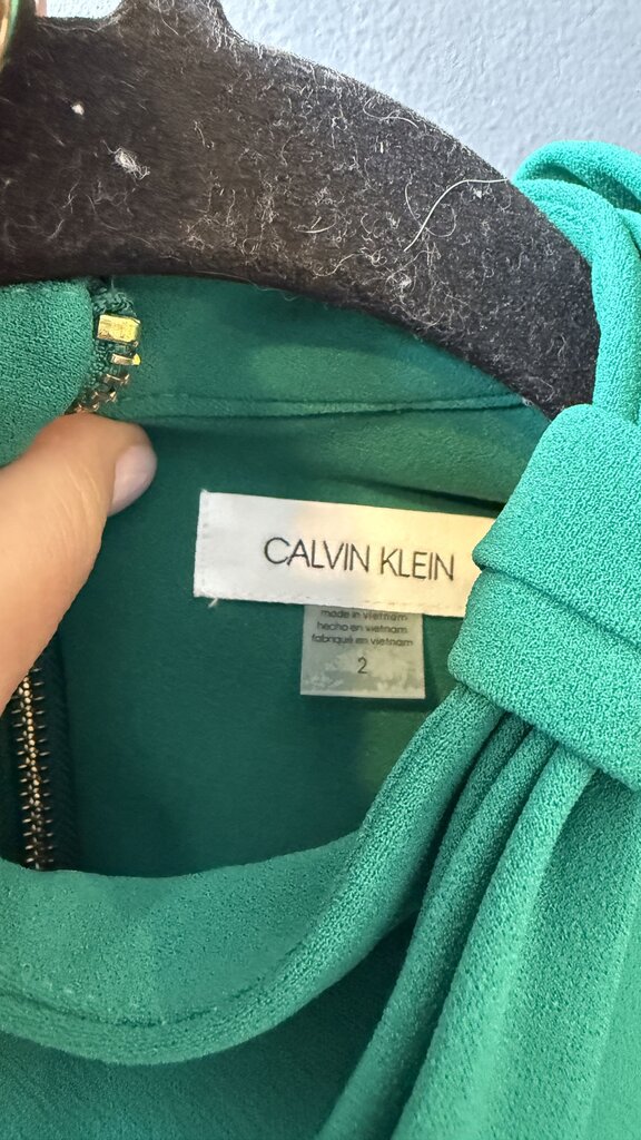 Bow Neck Sheath Dress