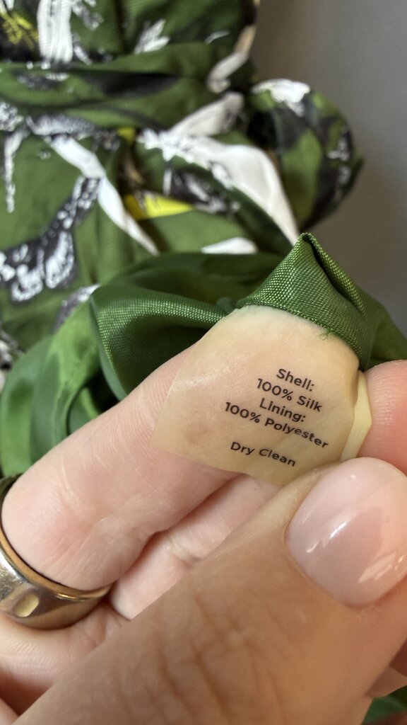 Petite Silk Butterfly Dress