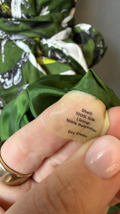 Petite Silk Butterfly Dress