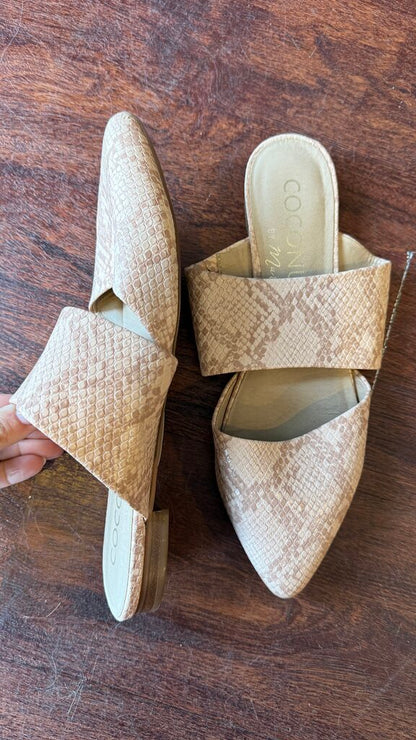 Snake Cutout Mules