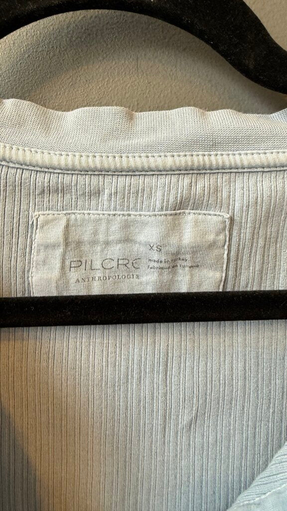 Ribbed Notch Neck TShirt