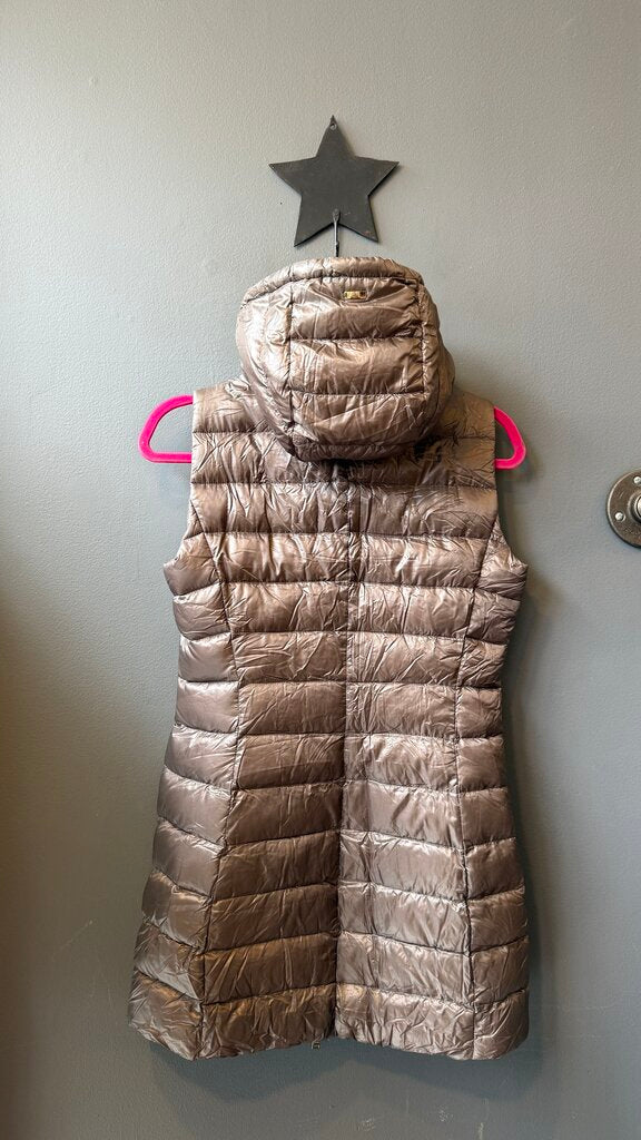 Down Puffer Longline Vest