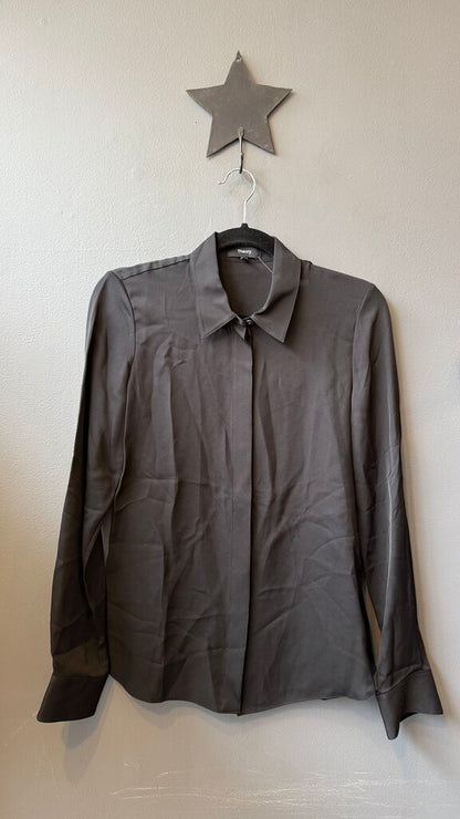 Silk Classic Button Up Blouse