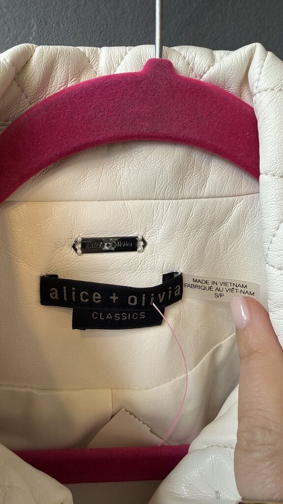 Faux Leather Quilted Crop Jacket