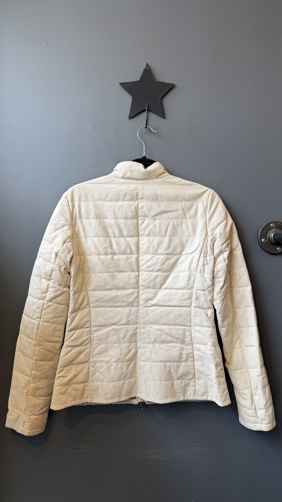 Leather Down Puffer Jacket