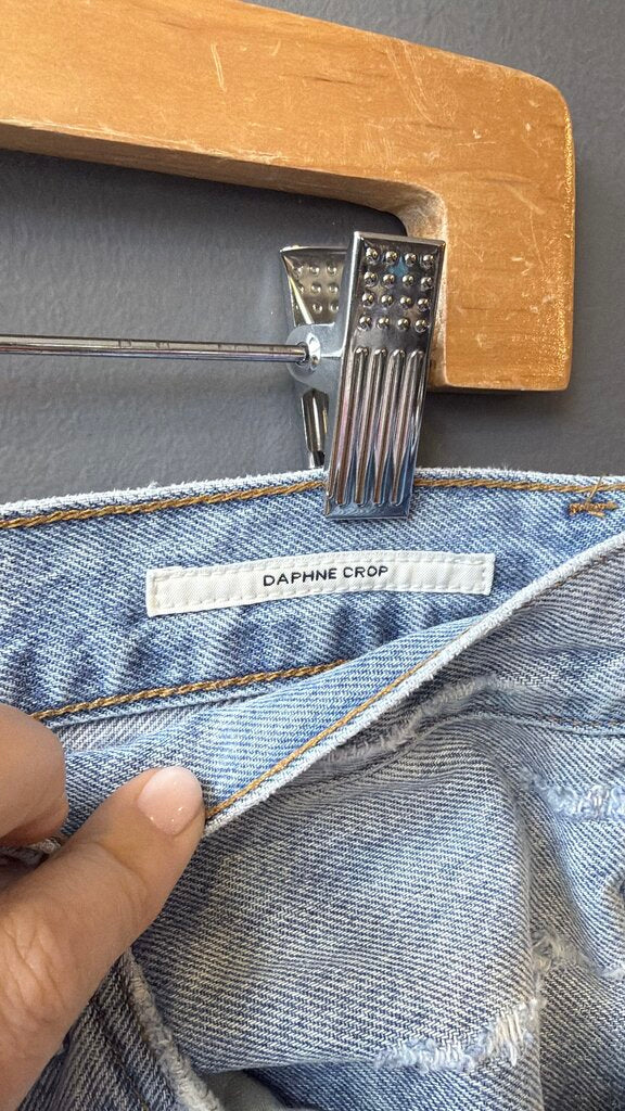 Daphne Crop Stovepipe Jeans