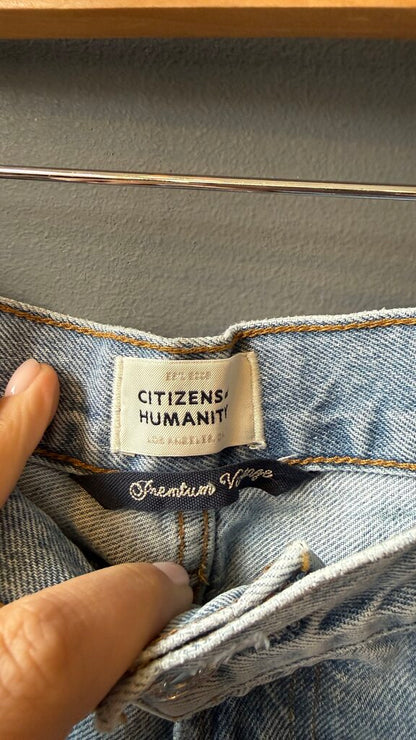Daphne Crop Stovepipe Jeans