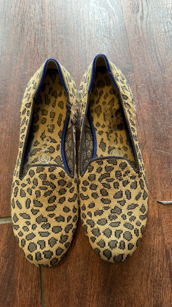 Leopard Loafer Flats