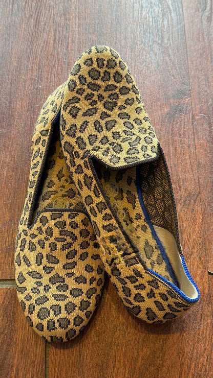 Leopard Loafer Flats